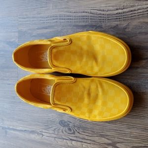 Vans Slip on Tonal Checkerboard Skate Shoe